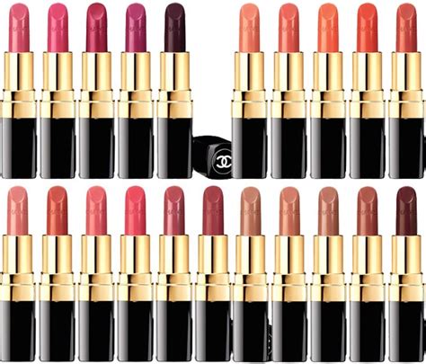 chanel rouge coco lipstick colors